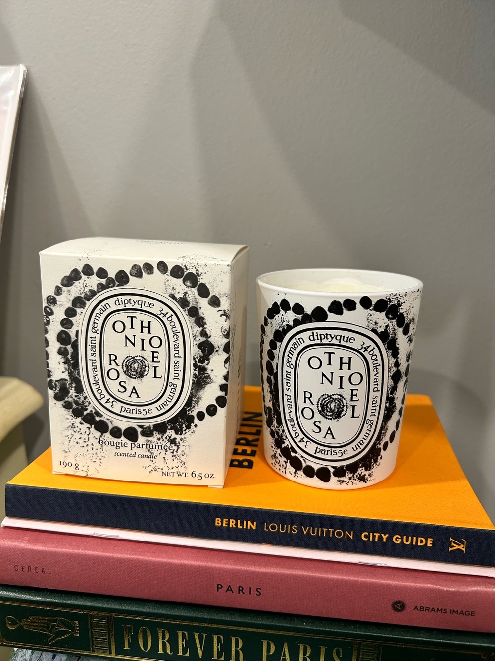 Diptyque Othoniel Rosa Candle Rare!